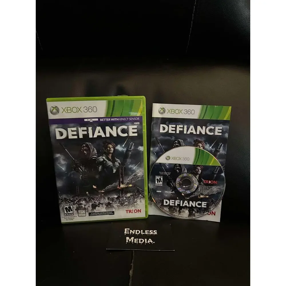 Defiance Microsoft Xbox 360 CIB Video Game